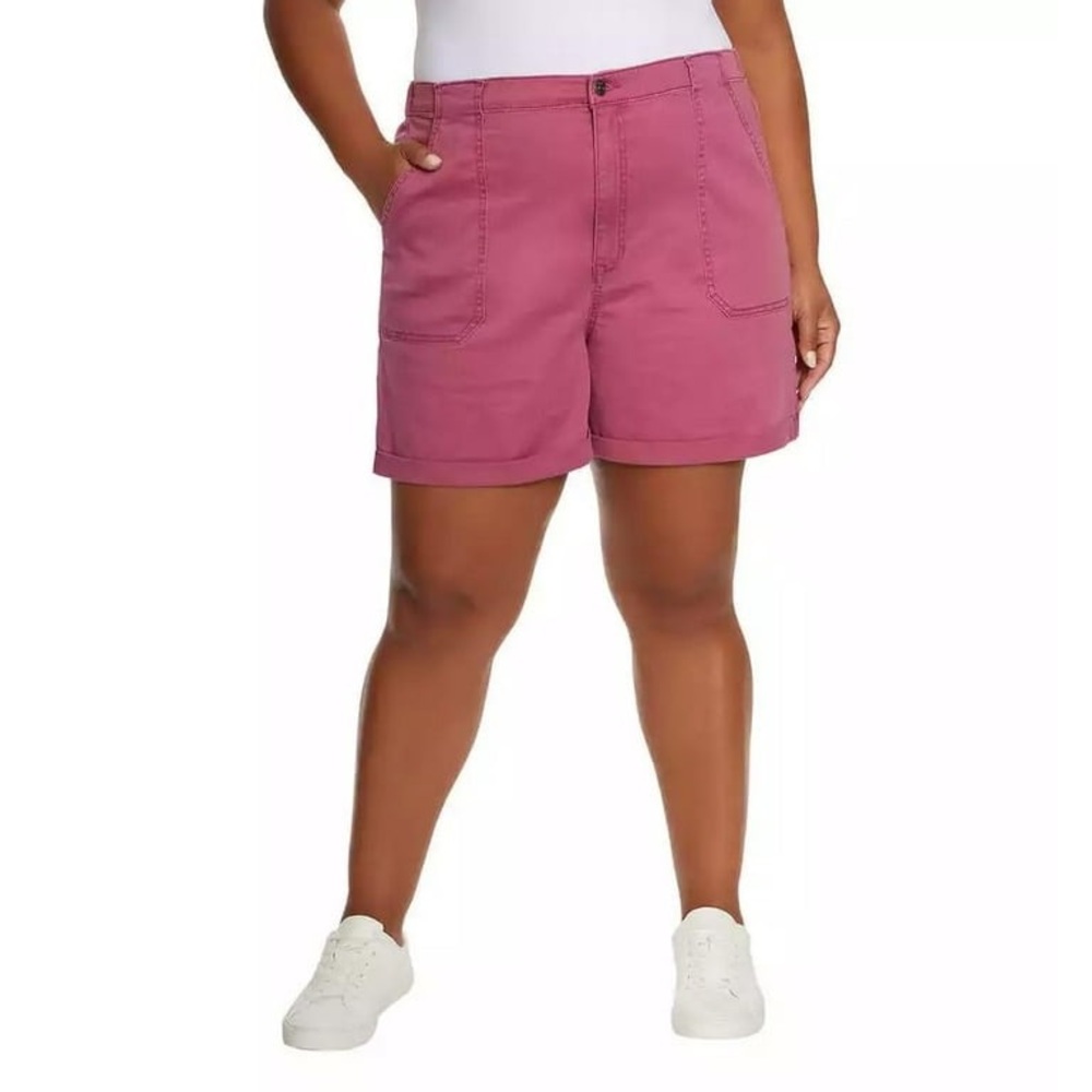 Gloria Vanderbilt Women's Rose Cargo Shorts